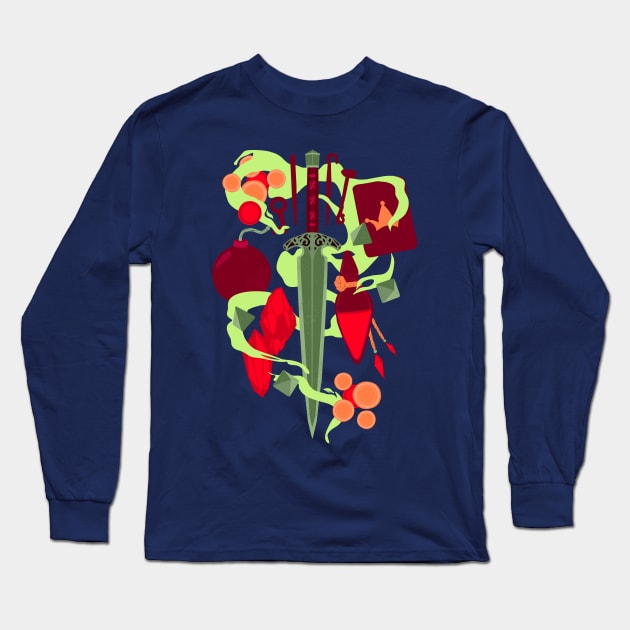 Rogue Pack Long Sleeve T-Shirt by Emily Collins